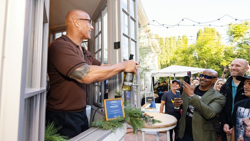 Dwayne Johnson, co-founder of Teremana
